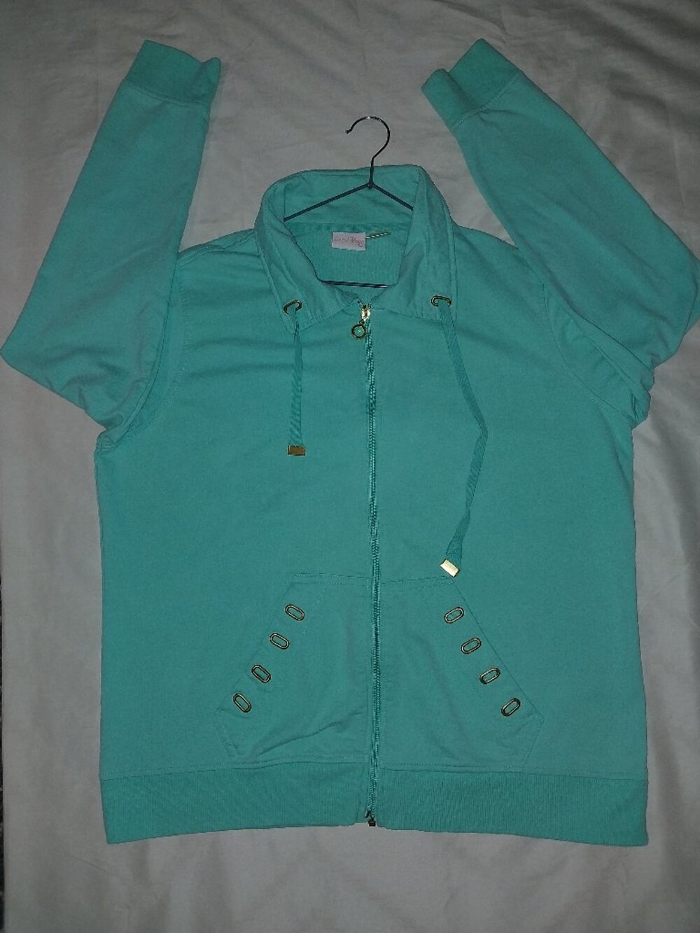 Coral Bay Women's Zip-Up Jacket Size XL